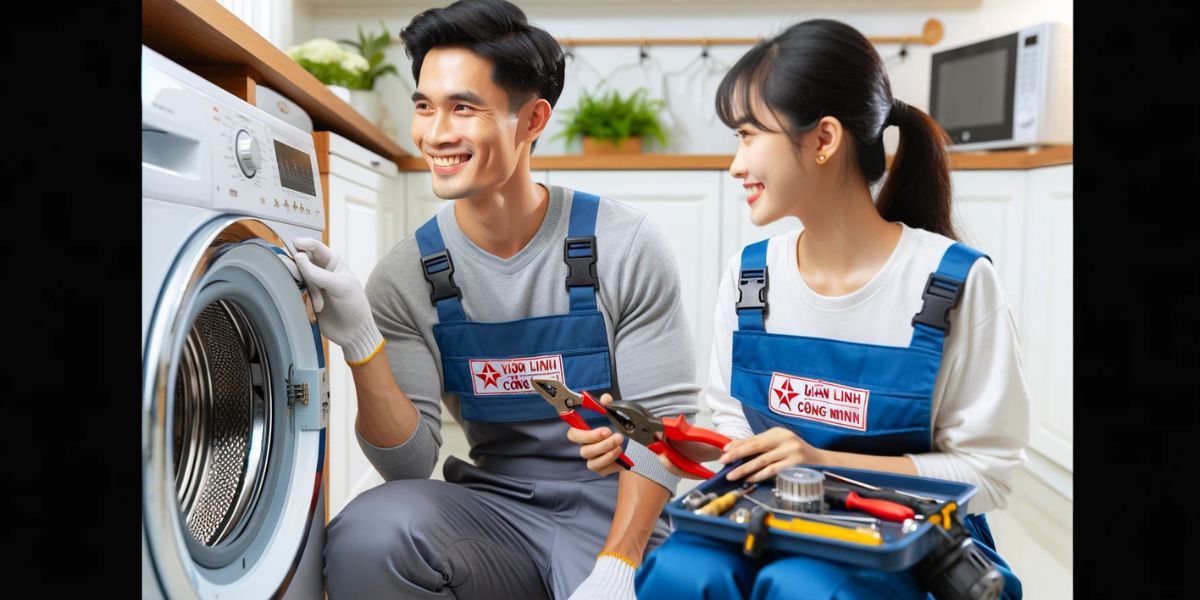 Sửa máy giặt có mùi hôi tại Hà Nội